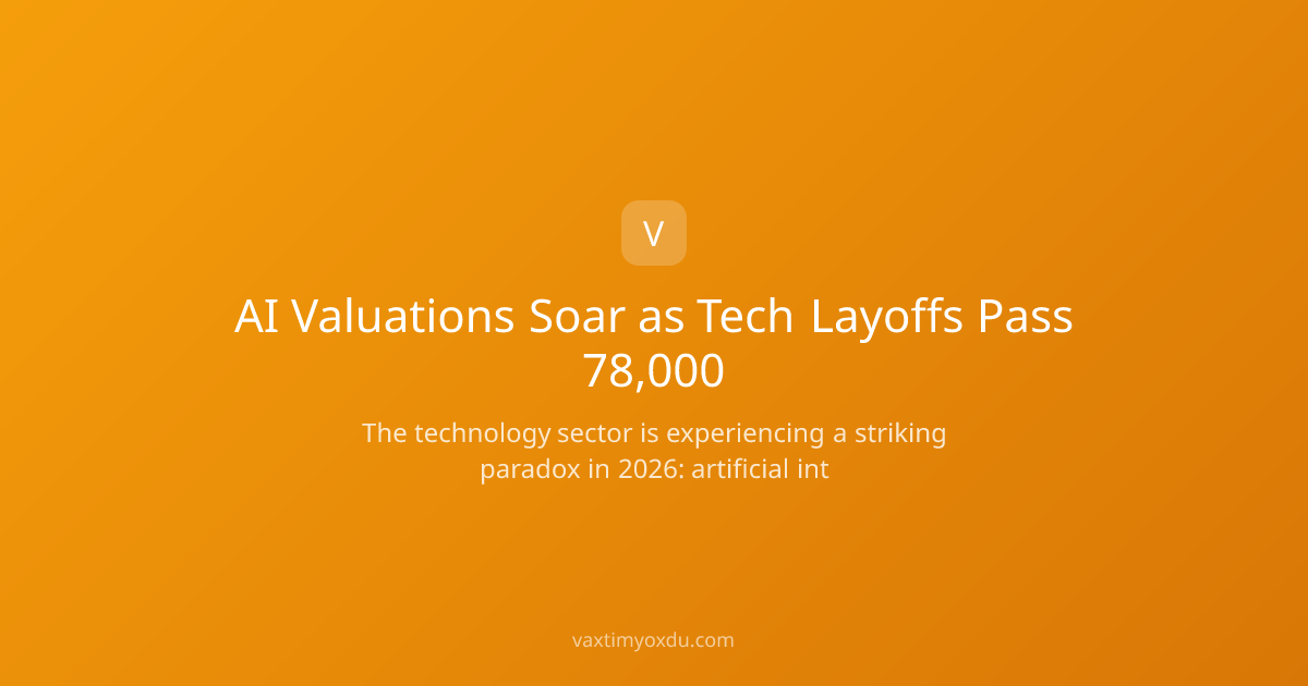 AI Valuations Soar as Tech Layoffs Pass 78,000